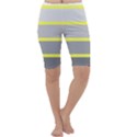 Molly Gender Line Flag Yellow Grey Cropped Leggings  View1