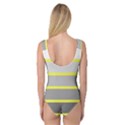 Molly Gender Line Flag Yellow Grey Princess Tank Leotard  View2