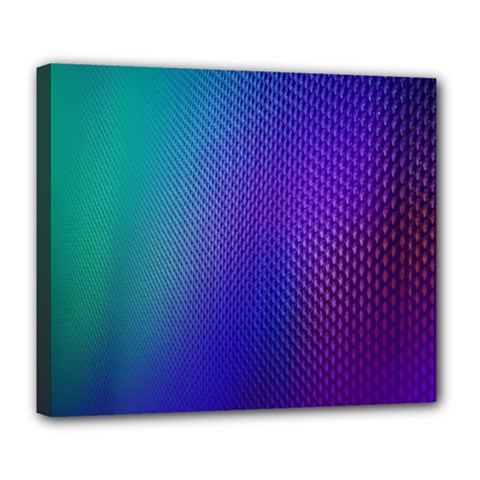 Galaxy Blue Purple Deluxe Canvas 24  X 20  