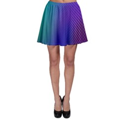 Galaxy Blue Purple Skater Skirt by Mariart