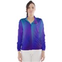 Galaxy Blue Purple Wind Breaker (Women) View1