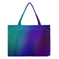 Galaxy Blue Purple Medium Tote Bag