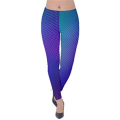 Galaxy Blue Purple Velvet Leggings by Mariart