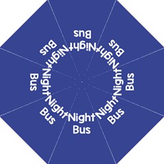 Night Bus New Blue Hook Handle Umbrellas (medium)