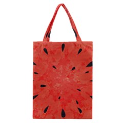 Summer Watermelon Design Classic Tote Bag by TastefulDesigns