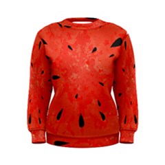 Summer Watermelon Design Women s Sweatshirt by TastefulDesigns