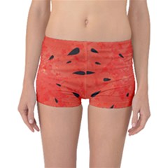 Summer Watermelon Design Boyleg Bikini Bottoms by TastefulDesigns