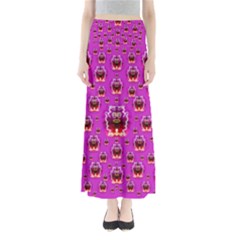 A Cartoon Named Okey Want Friends And Freedom Maxi Skirts by pepitasart