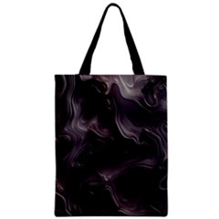 Map Curves Dark Zipper Classic Tote Bag