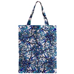 Modern Nouveau Pattern Zipper Classic Tote Bag by dflcprints