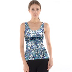 Modern Nouveau Pattern Tank Top by dflcprintsclothing