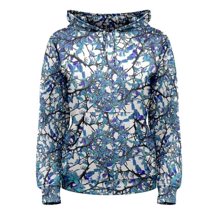 Modern Nouveau Pattern Women s Pullover Hoodie