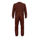 Coloured Line Squares Brown Plaid Chevron OnePiece Jumpsuit (Kids) View2