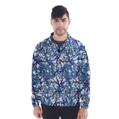 Modern Nouveau Pattern Wind Breaker (men) by dflcprintsclothing