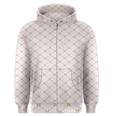 Plaid Star Flower Iron Men s Zipper Hoodie by Mariart