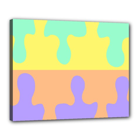 Puzzle Gender Canvas 20  X 16 