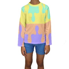 Puzzle Gender Kids  Long Sleeve Swimwear by Mariart