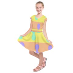 Puzzle Gender Kids  Short Sleeve Dress by Mariart