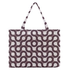 Seamless Geometric Circle Medium Zipper Tote Bag by Mariart