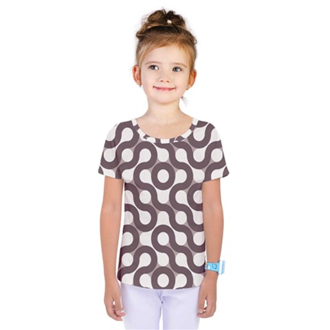 Seamless Geometric Circle Kids  One Piece Tee by Mariart