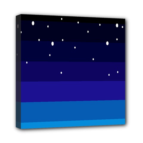 Stra Polkadot Polka Gender Flags Mini Canvas 8  X 8 