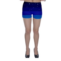 Stra Polkadot Polka Gender Flags Skinny Shorts