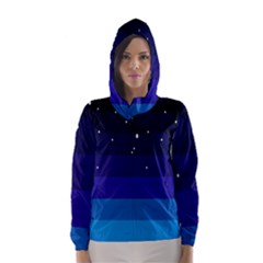 Stra Polkadot Polka Gender Flags Hooded Wind Breaker (women) by Mariart