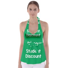 Student Discound Sale Green Babydoll Tankini Top by Mariart