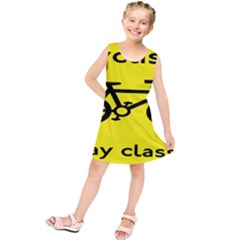 Stay Classy Bike Cyclists Sport Kids  Tunic Dress by Mariart