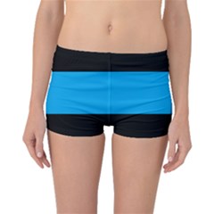 Tomboy Playboy Flag Blue Black Mline Boyleg Bikini Bottoms