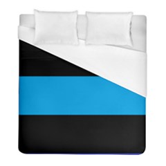 Tomboy Playboy Flag Blue Black Mline Duvet Cover (full/ Double Size)