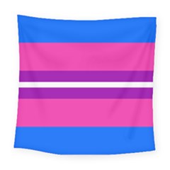 Transgender Flags Square Tapestry (large)