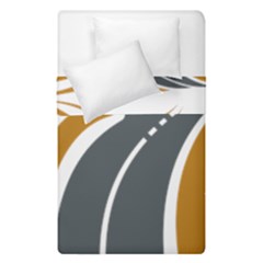 Transparent All Road Tours Bus Charter Street Duvet Cover Double Side (single Size) by Mariart