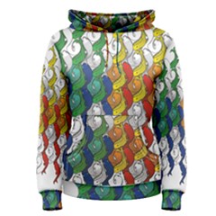 Rainbow Fish Women s Pullover Hoodie by Mariart