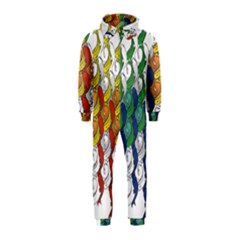 Rainbow Fish Hooded Jumpsuit (kids)