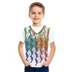 Rainbow Fish Kids  Sportswear by Mariart