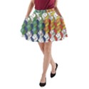 Rainbow Fish A-Line Pocket Skirt View1