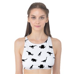 Dinosaurs Pattern Tank Bikini Top