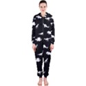 Dinosaurs pattern Hooded Jumpsuit (Ladies)  View1