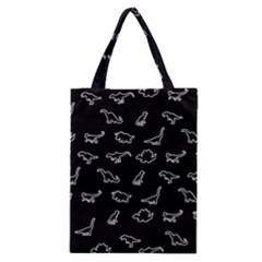 Dinosaurs Pattern Classic Tote Bag by Valentinaart