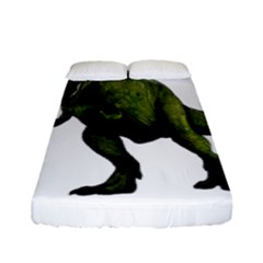 Dinosaurs T-rex Fitted Sheet (full/ Double Size) by Valentinaart