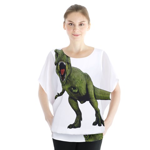 Dinosaurs T-rex Blouse by Valentinaart