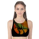 Dinosaurs T-Rex Tank Bikini Top View1