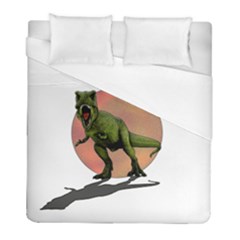 Dinosaurs T-rex Duvet Cover (full/ Double Size) by Valentinaart