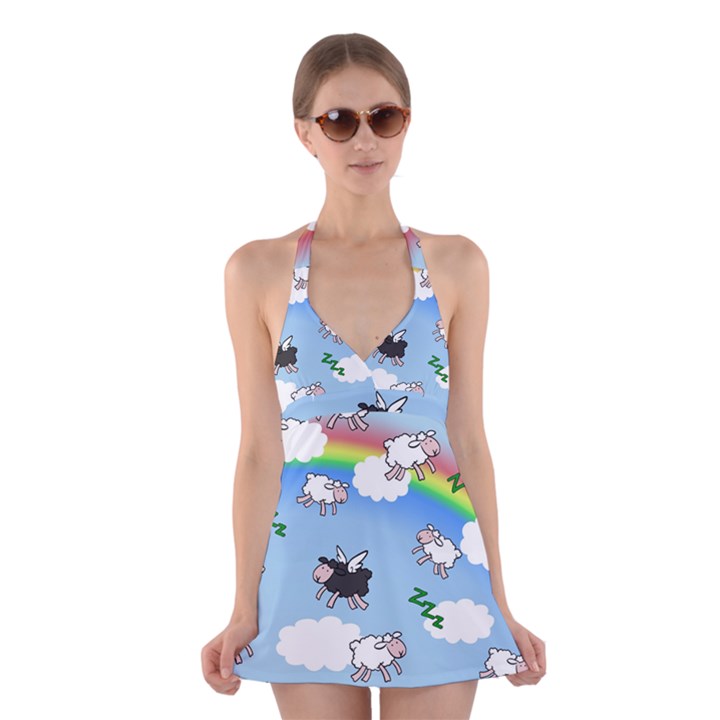 Sweet dreams  Halter Swimsuit Dress