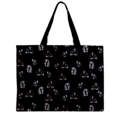 Chimpanzee Zipper Mini Tote Bag by Valentinaart