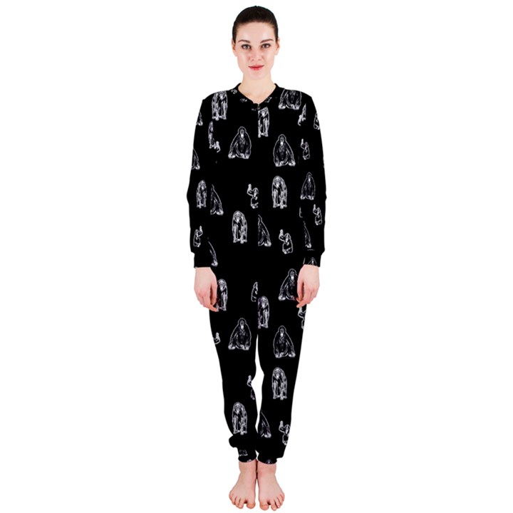 Chimpanzee OnePiece Jumpsuit (Ladies) 