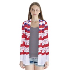 American Flag Cardigans by Valentinaart