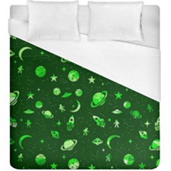 Space Pattern Duvet Cover (king Size) by ValentinaDesign