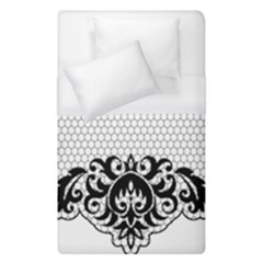 Transparent Lace Decoration Duvet Cover (single Size) by Nexatart